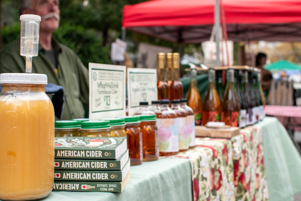 GrowNYC Cider Village at Union Square Greenmarket East Hollow Cider