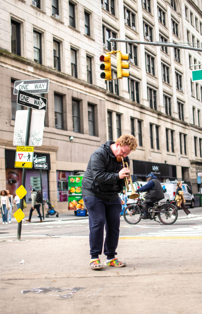 Too Many Zooz Trumpet Player Matt "Doe" Murihead