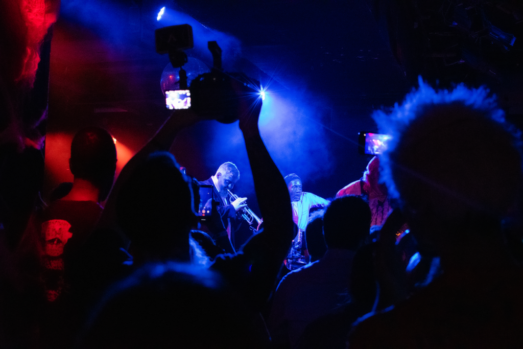 Too Many Zooz performing at LPR in New York City